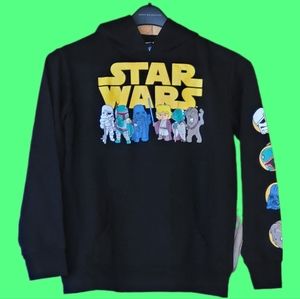 STAR WARS Hooded Sweatshirt, Hoodie, Size XL, Pullover